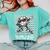 100 Days Of School Boys Dabbing Baseball 100th Day Of School Comfort Colors Sweatshirt Butter