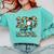 100 Days Of School Camo Baseball Camouflage For Kids Comfort Colors Sweatshirt Butter