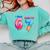 I Was 6 Now I'm 7 Birthday Baseball Drip For Boys Kid Comfort Colors Sweatshirt Butter