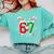 67 Baseball Christmas Candy Cane Snowflake Holiday Sports Comfort Colors Sweatshirt Butter 67 Baseball Christmas Candy Cane Snowflake Holiday Sports Comfort Colors Sweatshirt Butter