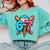 67 Baseball Ice Cream Drip Player Comfort Colors Sweatshirt Butter