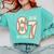 67 Baseball Six Seven 6 7 Meme Kids 67 Teen Boys 6-7 Comfort Colors Sweatshirt Butter