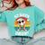 67 Days Of School Bruh Teacher Kids Dabbing Baseball Comfort Colors Sweatshirt Butter