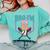 8th Birthday Boy Bro I'm 8 Years Old Baseball Theme Comfort Colors Sweatshirt Butter