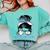 Argentina Baseball Mom Messy Bun Comfort Colors Sweatshirt Butter Argentina Baseball Mom Messy Bun Comfort Colors Sweatshirt Butter