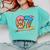 Baseball 67 Ice Cream Drip Skeleton Six Seven Boys Meme Comfort Colors Sweatshirt Butter