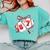 Baseball 67 Six Seven Gen Alpha Meme Valentine's Day Comfort Colors Sweatshirt Butter