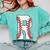 Baseball Alphabet Monogram Initial Letter R Comfort Colors Sweatshirt Butter