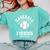 Baseball & Fishing Comfort Colors Sweatshirt Butter Baseball & Fishing Comfort Colors Sweatshirt Butter