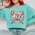 Baseball Candy Cane Drip 6 7 Six Seven Meme Christmas Boys Comfort Colors Sweatshirt Butter