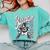 Baseball Catcher Gear Home Plate Comfort Colors Sweatshirt Butter