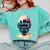 Baseball Catcher Mask Ice Cream Dripping Baseball Boy Youth Comfort Colors Sweatshirt Butter