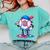 Baseball Drip 8th 8 Year Old Birthday Boys Pitcher Player Comfort Colors Sweatshirt Butter