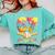 Baseball Drip Ice Cream Number 67 Player Lifestyle Comfort Colors Sweatshirt Butter