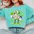 Baseball Drip Ice Cream Shamrock Irish St Patricks Men Comfort Colors Sweatshirt Butter