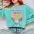 Baseball Drip Number 67 Fun Six Seven 6 7 Meme Comfort Colors Sweatshirt Butter