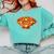 Baseball Dripping Waffle Field Comfort Colors Sweatshirt Butter Baseball Dripping Waffle Field Comfort Colors Sweatshirt Butter
