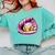 Baseball Glove Drip Shirt Ice Cream Dripping Girls Pocket Premium Comfort Colors Sweatshirt Butter