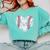 Baseball Heart Love Game Sports Fan Game Day Comfort Colors Sweatshirt Butter