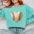 Baseball Heart Shape Valentines Day Love Boys Kids Men Comfort Colors Sweatshirt Butter