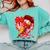 Baseball Heart Valentine Baseball Ice Cream Drip Boys Girls Comfort Colors Sweatshirt Butter