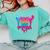 Baseball Ice Cream Drip 100 Days Of School Boys Girls 100th Comfort Colors Sweatshirt Butter