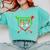 Baseball Ice Cream Drip Number 67 Player 6 7 Christmas Pjs Comfort Colors Sweatshirt Butter