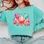 Baseball Ice Cream Drip Style Melt Ice Cream Youth Boys Comfort Colors Sweatshirt Butter