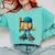 Baseball Lifestyle Youth Baseball Drip Icecream Comfort Colors Sweatshirt Butter