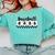 Baseball Mama Retro Groovy Baseball Mom Mother Game Day Comfort Colors Sweatshirt Butter