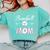Baseball Mom Birthday Sport Baseball Sport Matching Family Comfort Colors Sweatshirt Butter