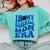 In My Baseball Mom Ear Blue Comfort Colors Sweatshirt Butter