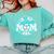 Baseball Mom Era Game Day Women's Comfort Colors Sweatshirt Butter
