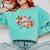 Baseball Mom With Garden Flowers Comfort Colors Sweatshirt Butter