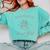 Baseball Mom Home Plate Social Club Mother's Day Comfort Colors Sweatshirt Butter