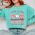 Baseball Mom I'm Not Yelling Support Cheerleading Comfort Colors Sweatshirt Butter