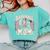 Baseball Mom Mama Mother's Cat In My Baseball Mom Era Comfort Colors Sweatshirt Butter