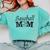Baseball Mom Mother`s Day Comfort Colors Sweatshirt Butter Baseball Mom Mother`s Day Comfort Colors Sweatshirt Butter
