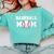 Baseball MOM Mother's Day Baseball Game Cheer Mom Comfort Colors Sweatshirt Butter Baseball MOM Mother's Day Baseball Game Cheer Mom Comfort Colors Sweatshirt Butter