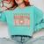 Baseball Mom Baseball Player Mama Women Groovy Comfort Colors Sweatshirt Butter