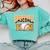 Baseball Mom Sports Orange Comfort Colors Sweatshirt Butter