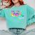 Baseball Mom Squad Tie Dye Cute Ball Mom Comfort Colors Sweatshirt Butter