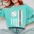 Baseball MOM USA American Flag Patriotic Mama Mother's Day For Women Kids Men Comfort Colors Sweatshirt Butter