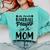 Baseball Mom Women Girls Daughter Mother Baseball Player Comfort Colors Sweatshirt Butter