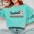 Baseball Nonna Women BallPark Nonna Baseball Mom Comfort Colors Sweatshirt Butter
