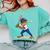 Baseball Puerto Rico Patriotic Flag Boricua Baseball Player Comfort Colors Sweatshirt Butter