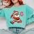 Baseball Santa 67 Baseball Christmas Pajamas Xmas Men Boy 67 Comfort Colors Sweatshirt Butter
