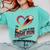 Baseball Valentine Love Is Our Home Run Apparel Comfort Colors Sweatshirt Butter