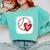 Bleached Custom Baseball Mom Number 7 Heart For Mom Comfort Colors Sweatshirt Butter Bleached Custom Baseball Mom Number 7 Heart For Mom Comfort Colors Sweatshirt Butter
