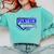 Blue Panther Baseball Home Plate Game Day Mascot Panther Comfort Colors Sweatshirt Butter